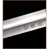 Spring steel Straight With Yin & Yang Guard