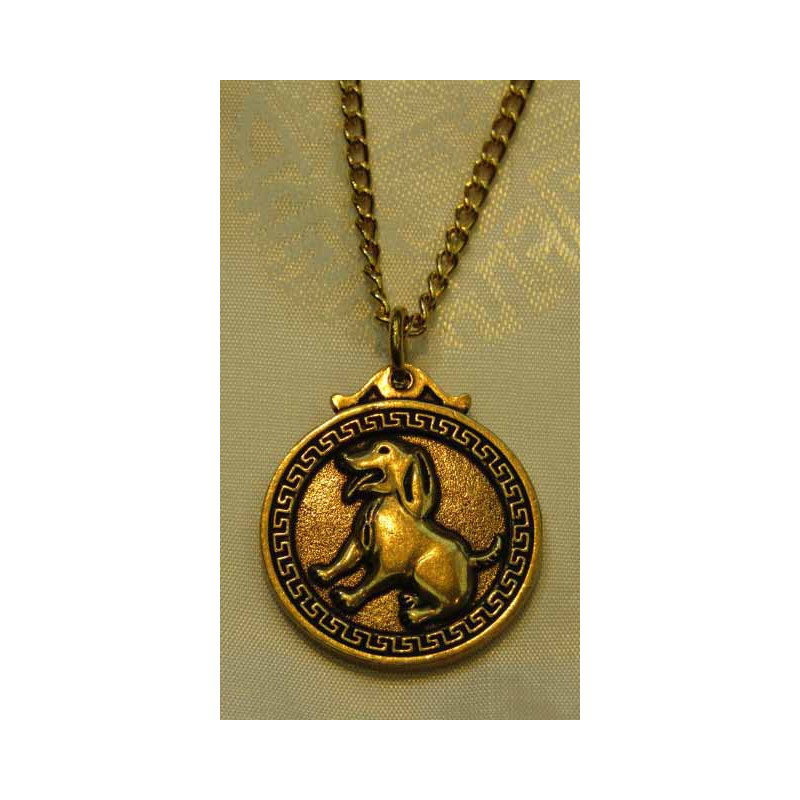Chinese zodiac necklace-Dog