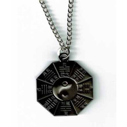 MARTIAL ARTS NECKLACES-Ba Gua(8 Diagram)Blk