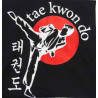 T-Shirt Tae Kune Do Kicker Posture Black