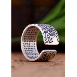 Silver Dragon Ring