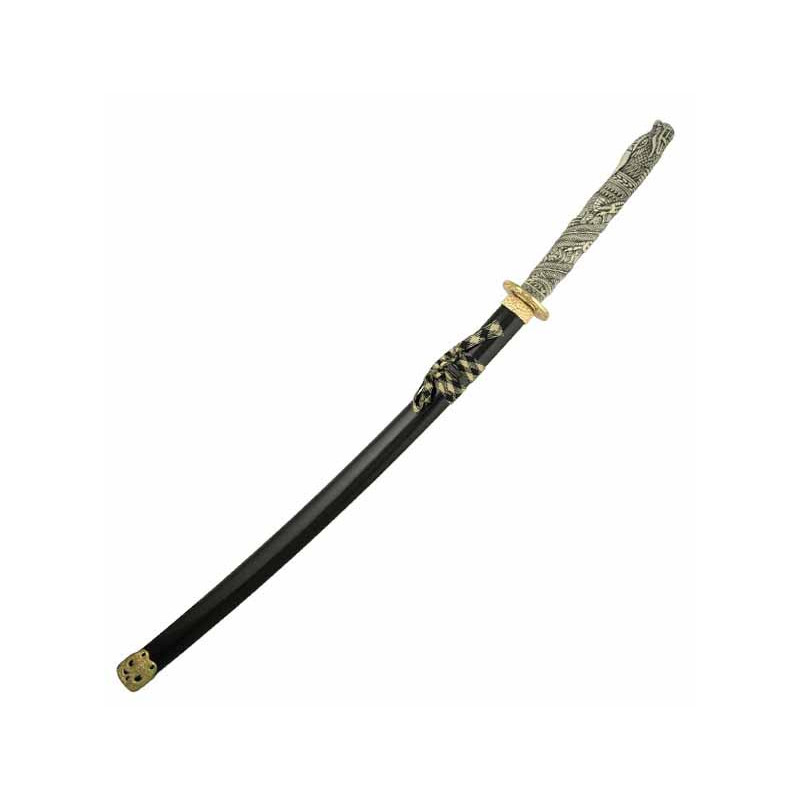 SAMURAI KATANA SWORD WITH DRAGON HANDLE