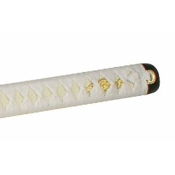 SAMURAI KANATA SWORD WHITE W/STRIPE