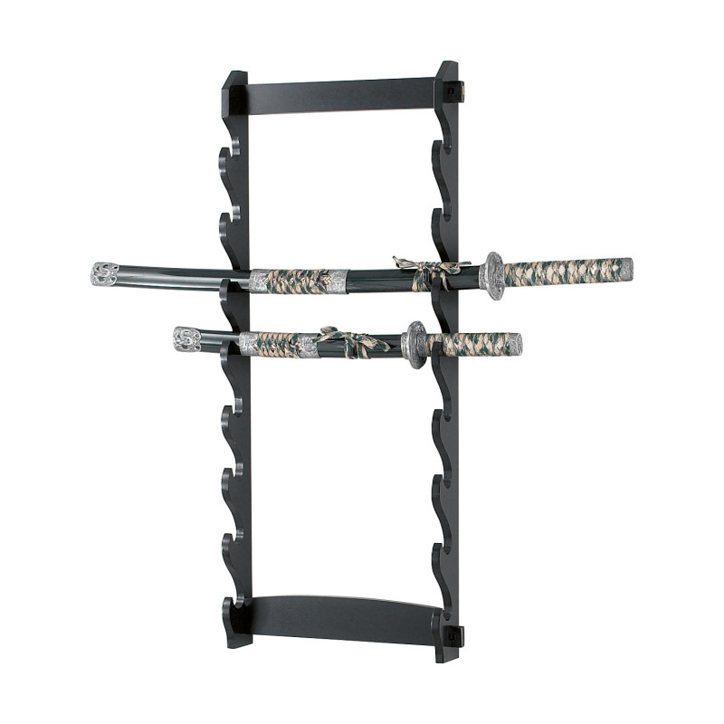 8 TIER WALL MOUNT SWORD STAND