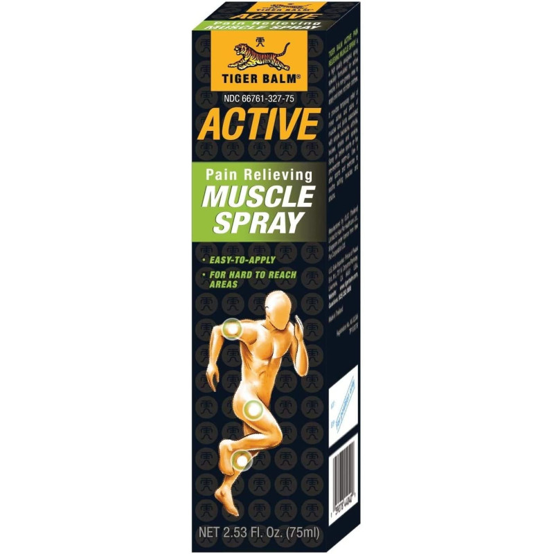 TIGER BALM Active Muscle Spray, 2.53 fl.