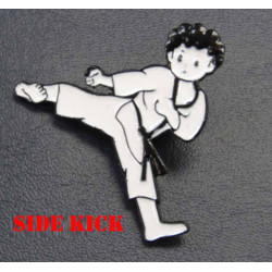 Pin Martial Arts Kicking set of 3