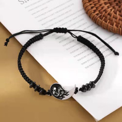 Yin & Yang Adjustable Bracelet (sold by set)