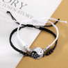 Yin & Yang Adjustable Bracelet (sold by pair)