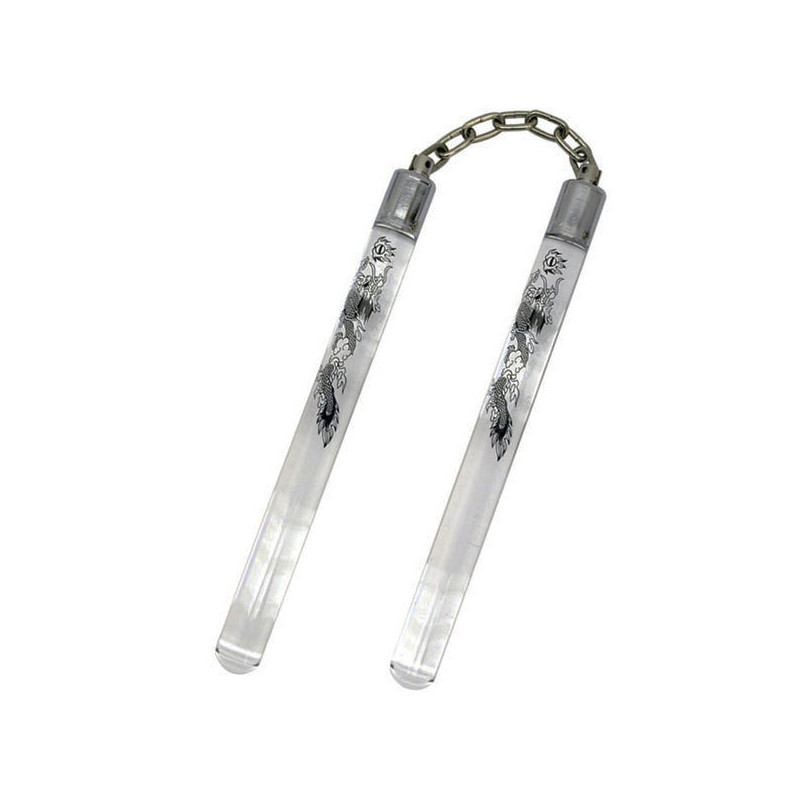 ACRYLIC NUNCHAKU 12"