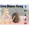 BRONZE LION DANCE GONG