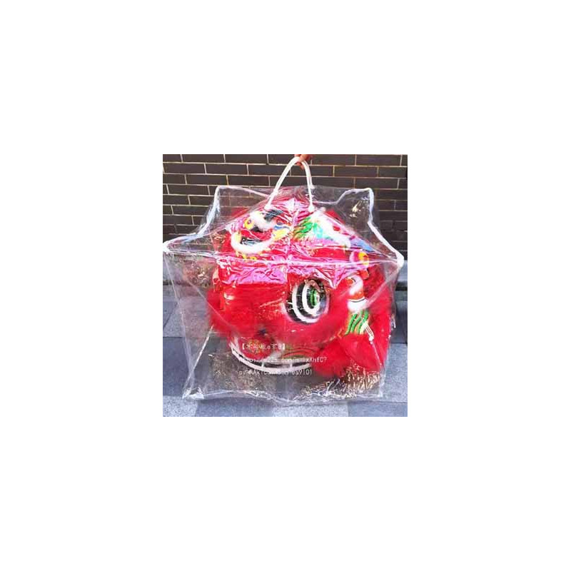 See Through PVC Lion Head Bag