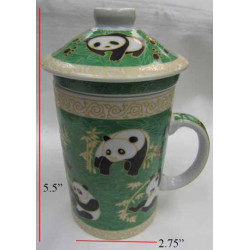 Chinese Porcelain(Ceramic) Tea cup-Panda