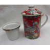 Chinese Porcelain(Ceramic) Tea cup-Peacock