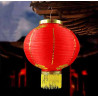 Nylon Lantern 12" Diameter Red Only