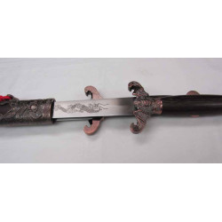 Spring steel double(twin) sword