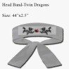 Head Band-Twin dragons