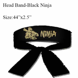 Head Band-Black Ninja