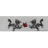 Head Band-Twin dragons