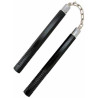 Octagon Wood Nunchaku Black 12"
