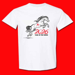 T-SHIRT 2026 YEAR OF THE HORSE
