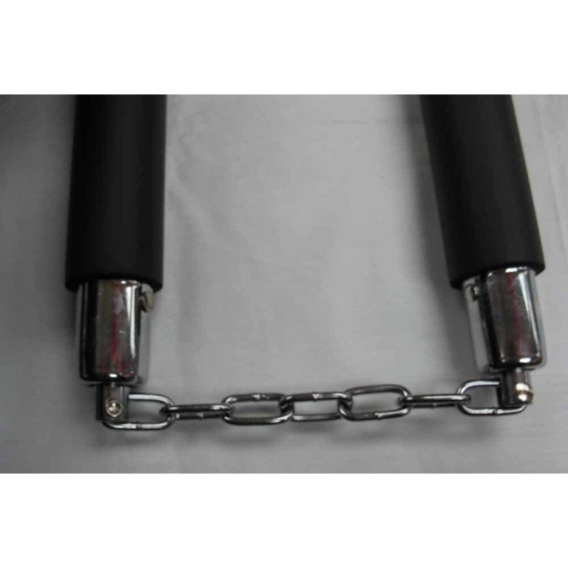 Foam Padded Three Sectional Staff Black