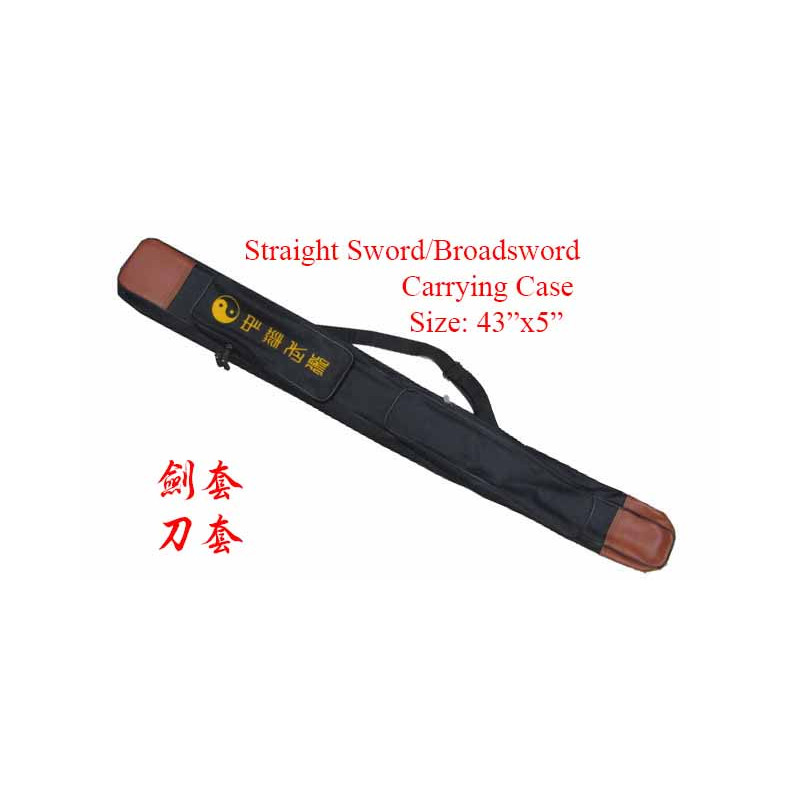 SWORD/BROADSWORD CARRYING CASE 43"X5" Black