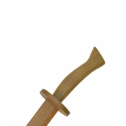 WOODEN TRAINING BROADSWORD 33" OVERALL