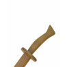 WOODEN TRAINING BROADSWORD 33" OVERALL
