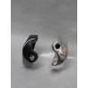 Yin & Yang Matching Ring (pair) Size 7