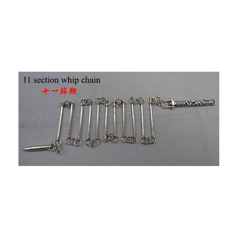 11 SECTION WHIP CHAIN LIGHT WEIGHT