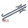 Polypropylene Double Tiger hook sword