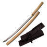 HAND FORGED SHIRASAYA SAMURAI SWORD 41" Natural