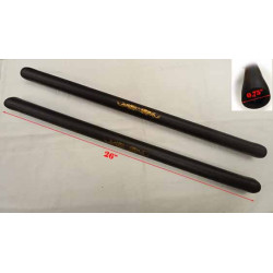 FOAM PADDED BLACK KALI/ESCRIMA STICKS 26"