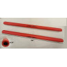FOAM PADDED RED KALI/ESCRIMA STICKS 26"