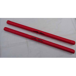 FOAM PADDED RED KALI/ESCRIMA STICKS 26"