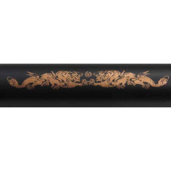 FOAM PADDED BLACK KALI/ESCRIMA STICKS 26"