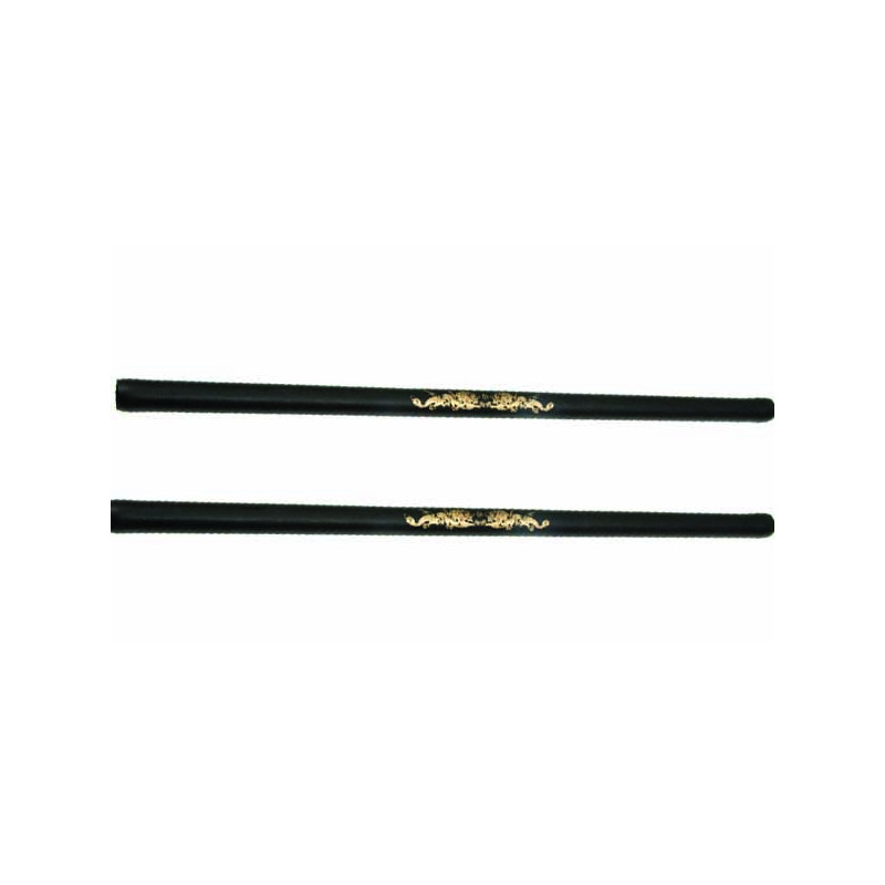FOAM PADDED BLACK KALI/ESCRIMA STICKS 26"