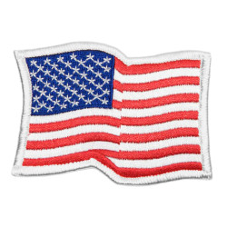 USA Waving Flag Patch  3...