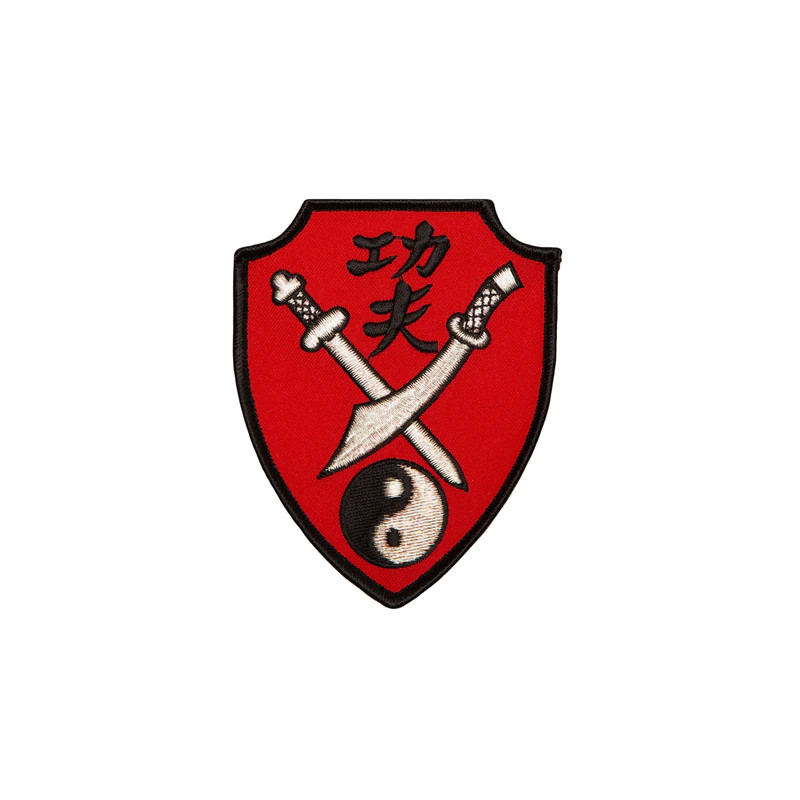 Kung Fu Swords Patch 3-1/2" x 4-1/2"