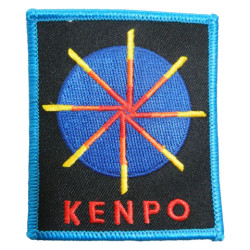 Kenpo Wheel Patch 3 x 2-5/8"