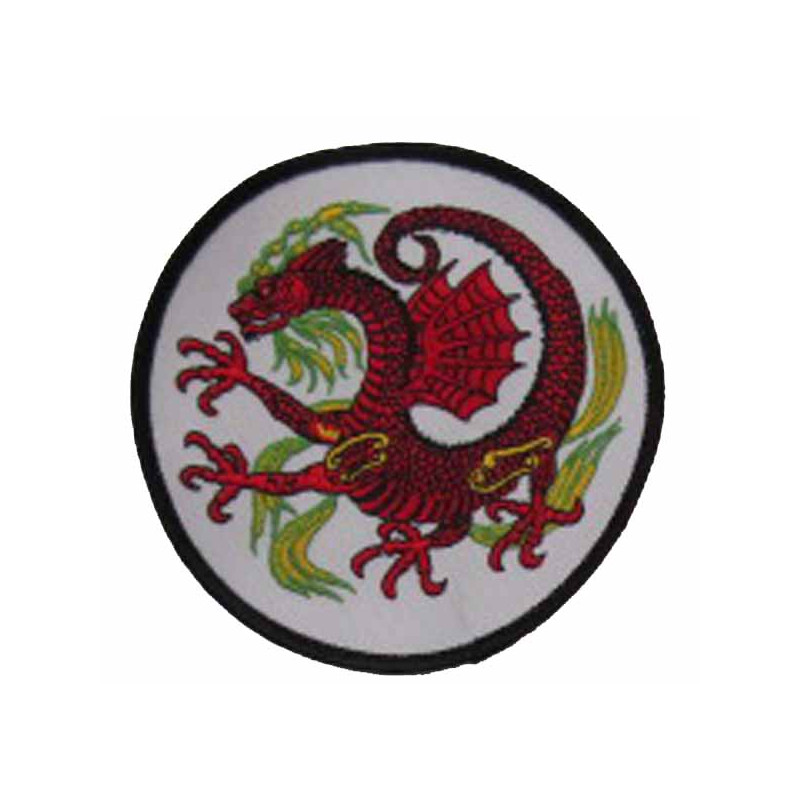 Red Dragon Patch 4" Dia