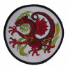 Red Dragon Patch 4" Dia