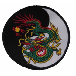 Dragon with Yin & Yang...
