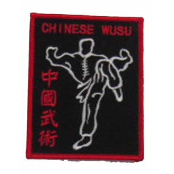 Chinese Wushu Patch 4"x3"