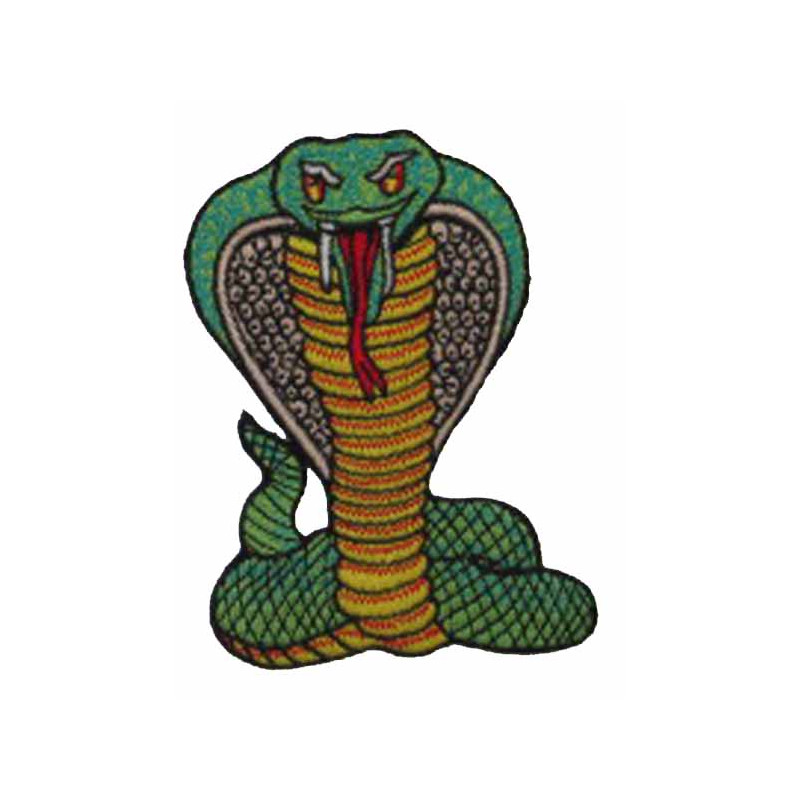 Cobra Patch  4"x3.75"