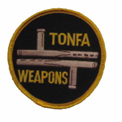 Tonfa Weapons Patch 3" Dia