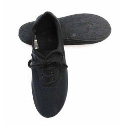 Laced Up Training Sneaker Black