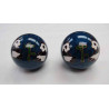 Chinese Healthy Balls 1.75" Dia Blue Panda