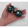 CHINESE HEALTHY BALLS 1.75" DIA green PANDA