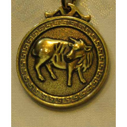 Chinese zodiac necklace-Ox